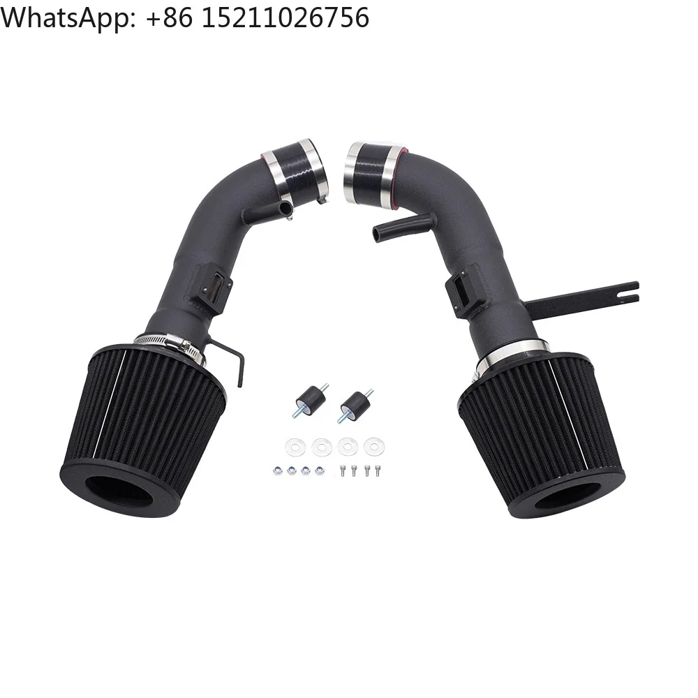 High Flow Car Performance Cold Air Intake Pipe Kit with Air Filter for Infiniti G35 G37 Q50 3.7L Nissan 370Z Engine Racing Parts