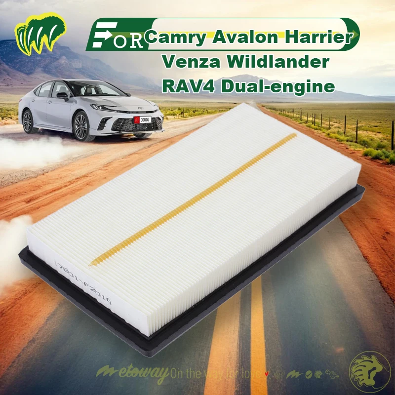 

For Toyota 8th Camry Avalon Harrier Venza Wildlander RAV4 Dual-engine Car Cabin Air Filter Auto Climate Control Replace Accessor