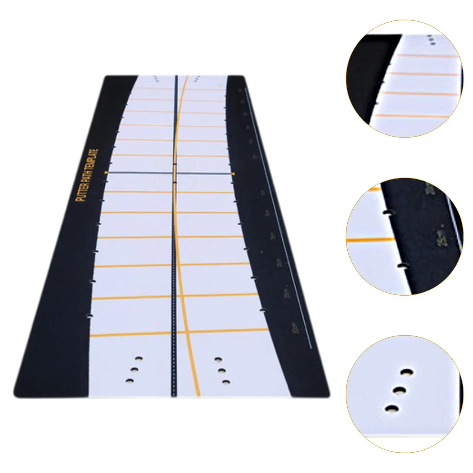 Golf Putting Mat Golf Putter Trainer Portable Golf Training Mat Golf Practice Mat for Indoor Outdoor Golfers Gift