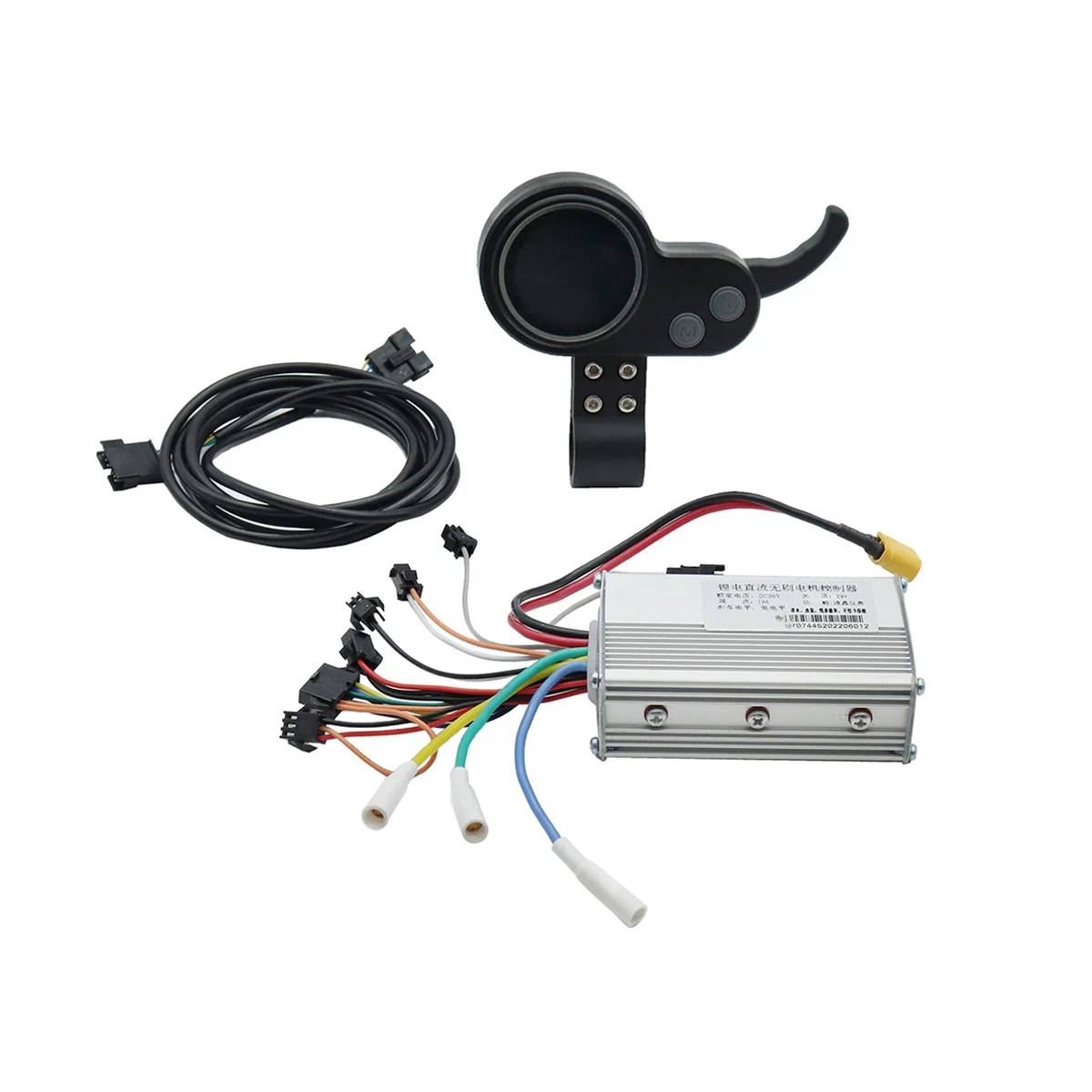 

36V 19A Controller Hall No Hall Motor Accessories JP LCD Display Electric Scooter Power Throttle Switch Universal Parts