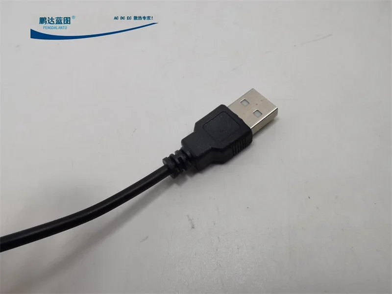 USB Extension Cable 2.54 Male Connector Conversion Wire USB Plug to 2.54 Switch Connection Cooling Fan One-Meter Line Long