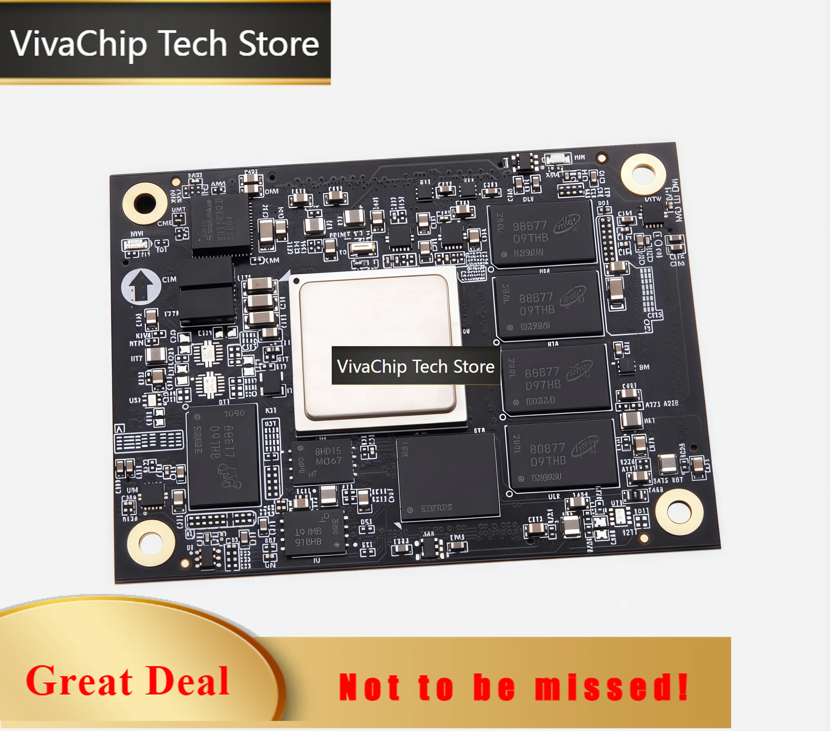 VivaChip TechXilinx Zynq UltraScale+ MPSoC SOM AI FPGA Core Board XCZU5EV