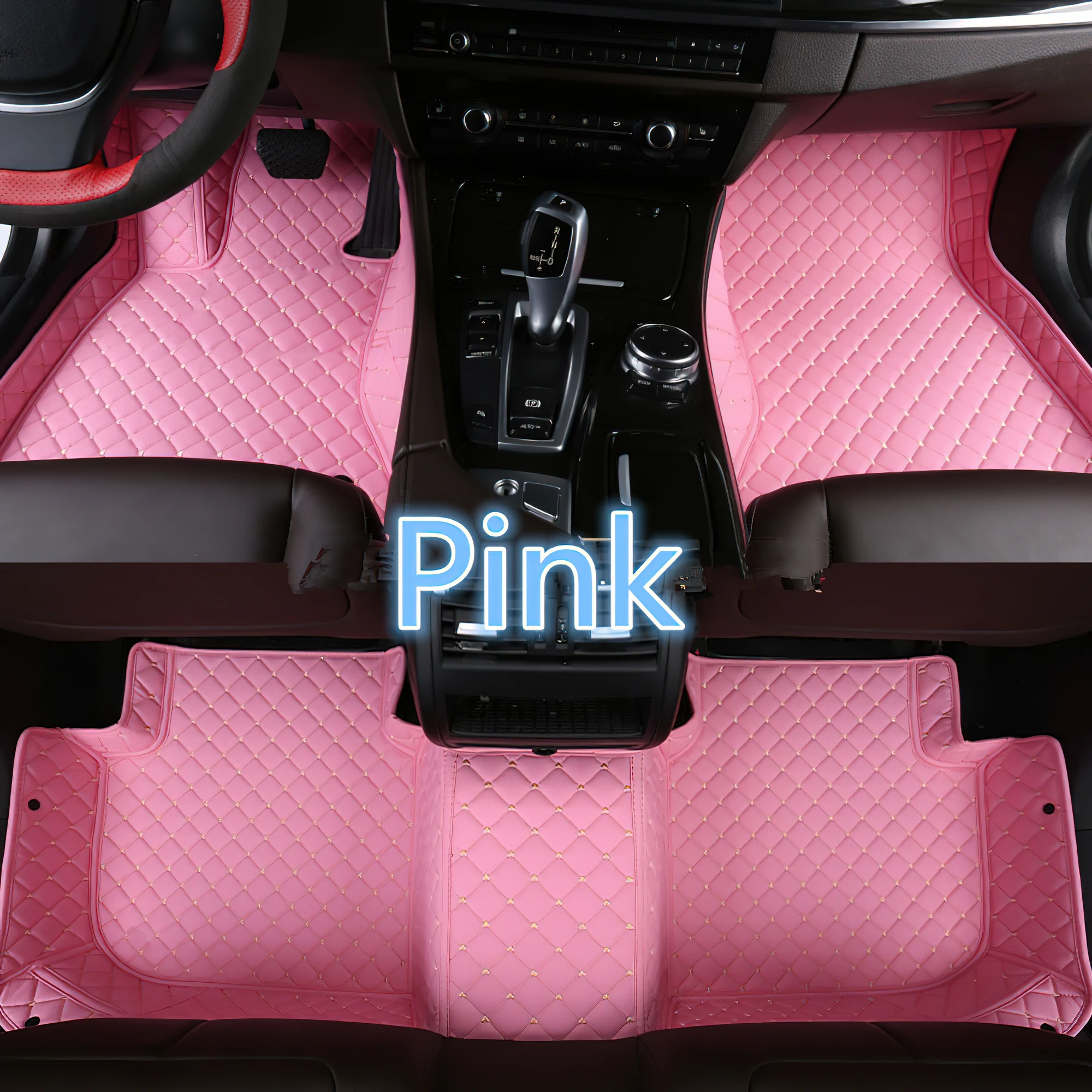 Car Accessories interior floor mats for Lifan 720 2013-2017 Auto leather carpet pads full set vehicle foot mat rugs