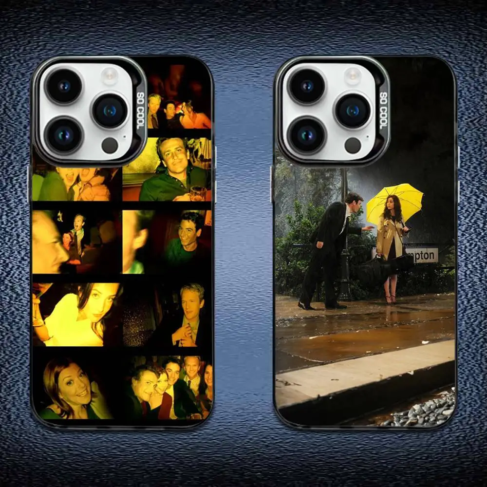 

How I Met Your Mother Himym Phone Case For iPhone 16,15,14,13,12,11,Mini,Pro,E,MAX Black Candy Matte Shockproof Cover