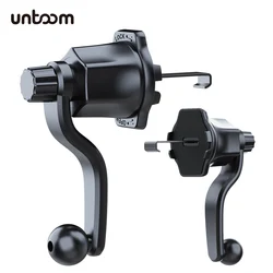 Universal Car Air Vent Clip Mount 17mm Ball Head for Car Phone Holder Car Air Outlet Metal Hook Mobile Phone Bracket GPS Support