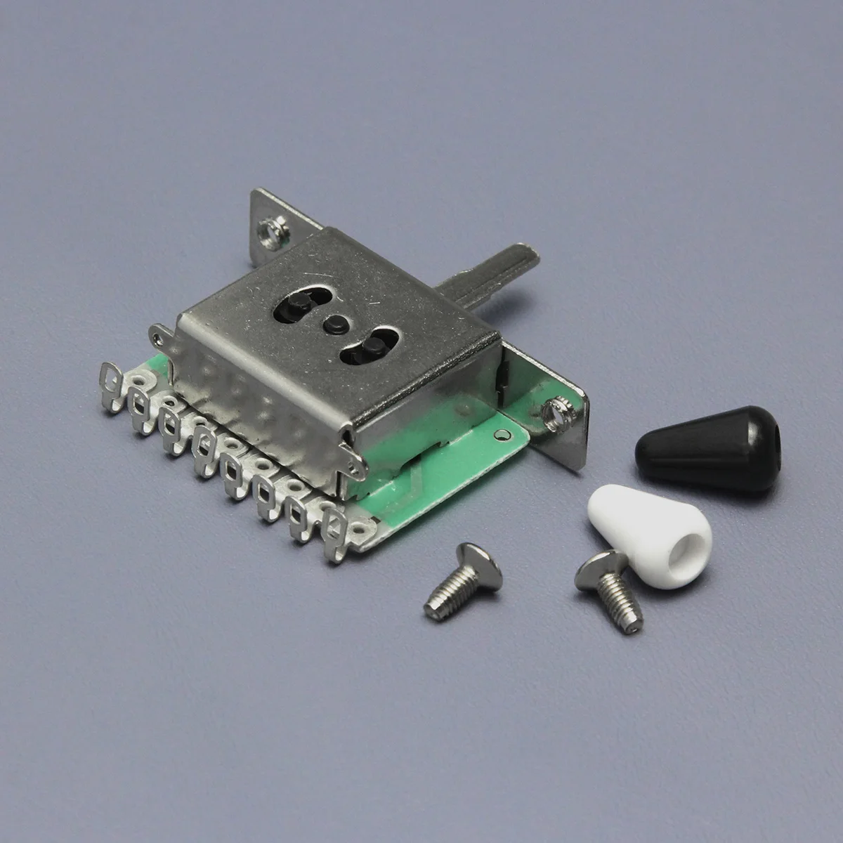 FLEOR 2PCS Guitar 5-Way Toggle Switch 5 Position Pickup Selector Blade Switch Guitar Parts