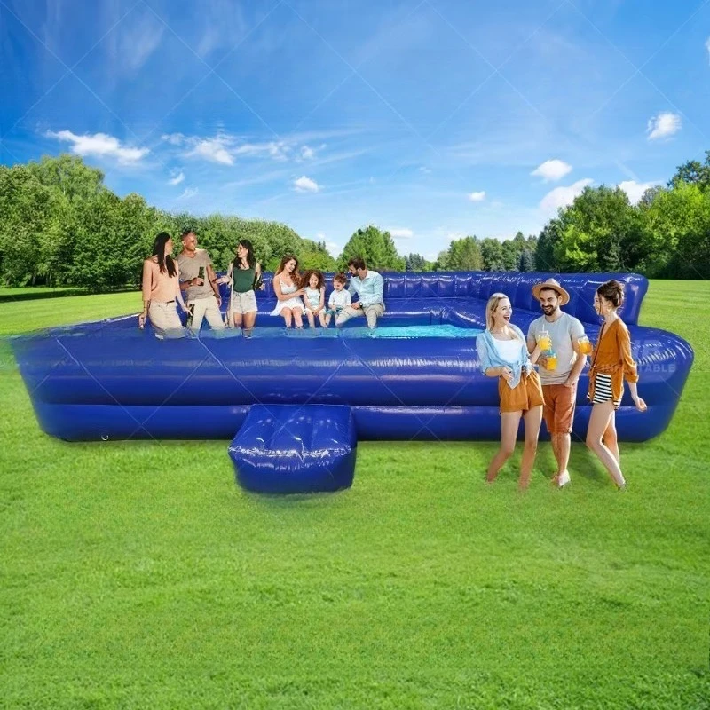 Bar inflável flutuante da piscina do PVC da barra inflável da natação da festa da praia da casa da barraca do quintal