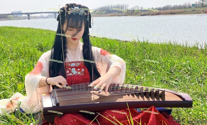 Xiansheng Guzheng Musical Instrument Performance Examination Portable Rice Platter Material Hobby Art