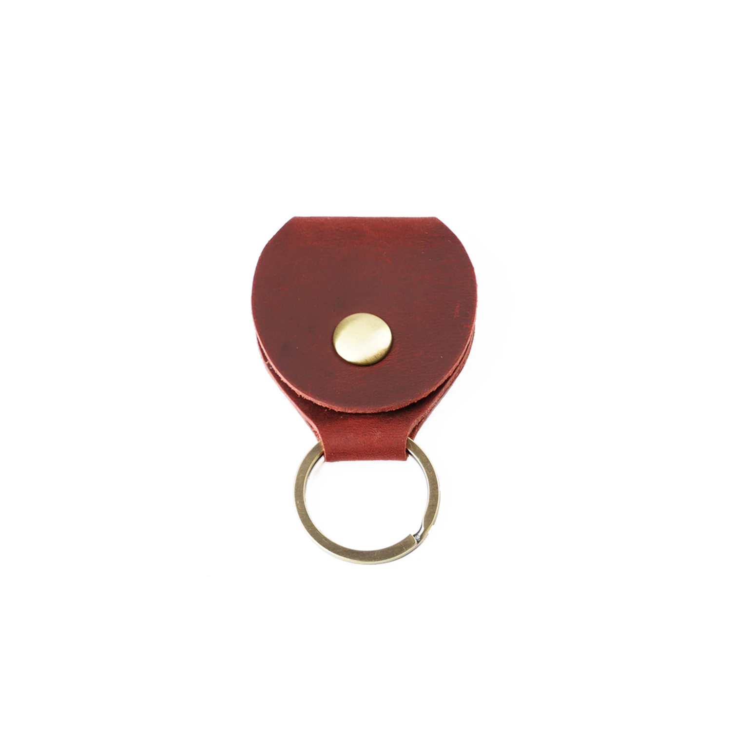 Porta carte di accesso Mini RFID originale realizzato a mano - Portachiavi ICI in vera pelle per la sicurezza dell'appartamento