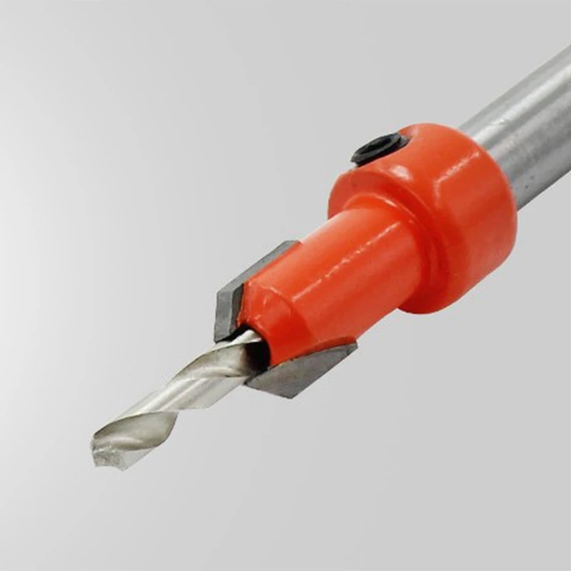 Imagem -03 - Countersink Drill Bit Grupo Madeira Buraco Broca Router Bit Madeira Trabalhando Pia Contador Cortador de Parafuso mm Shank Pcs