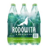 RODOWITA mineral water from Mite gently carbonated 6x1.5 L