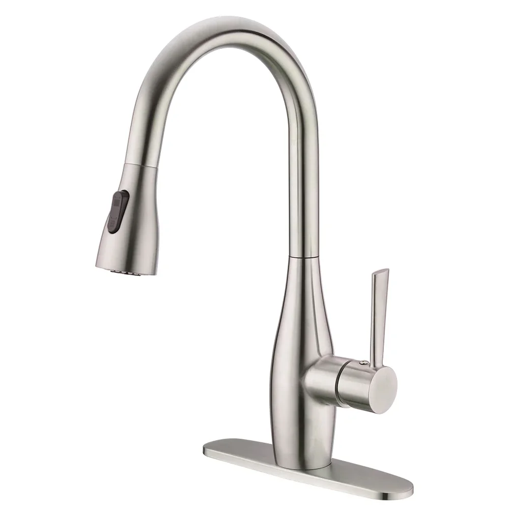 

Kitchen Faucet sus 304 Stainless Steel pull out kichen mixer tap 40108