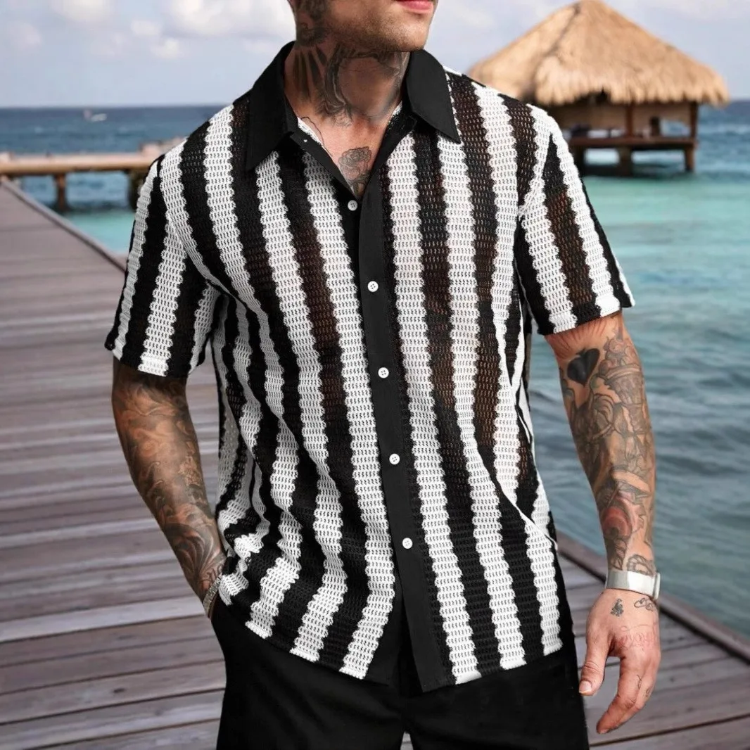 black and white casual dress for men How To Wear Black and White Outfit On The Street (18 Ideas)