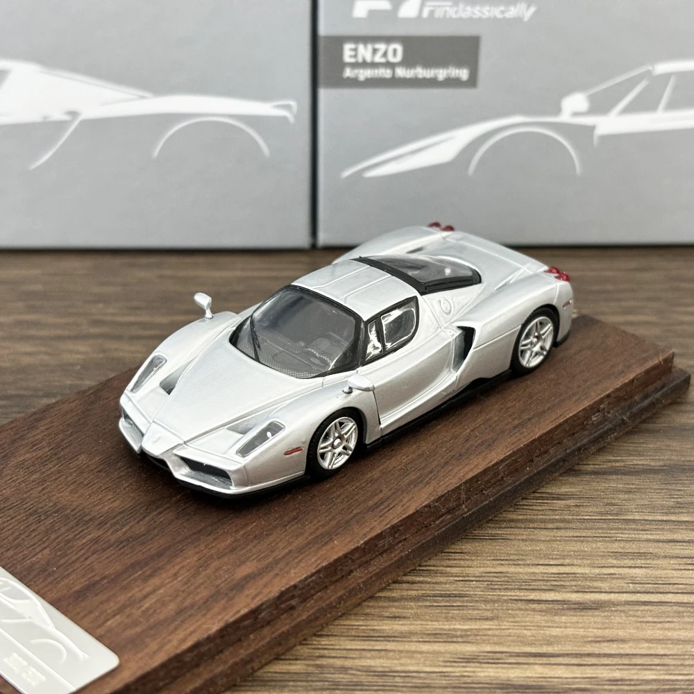 Newly Stocks Findclassically  1:64 EZNO Silver Color Diecast Scale Model Car In 2024