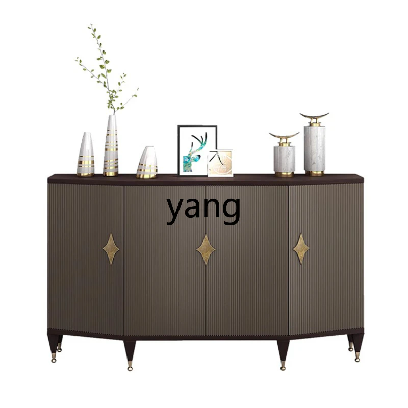 

CX Affordable Luxury Style Sideboard Cabinet Solid Wood Tea Post-Modern Storage Entrance Cabinet