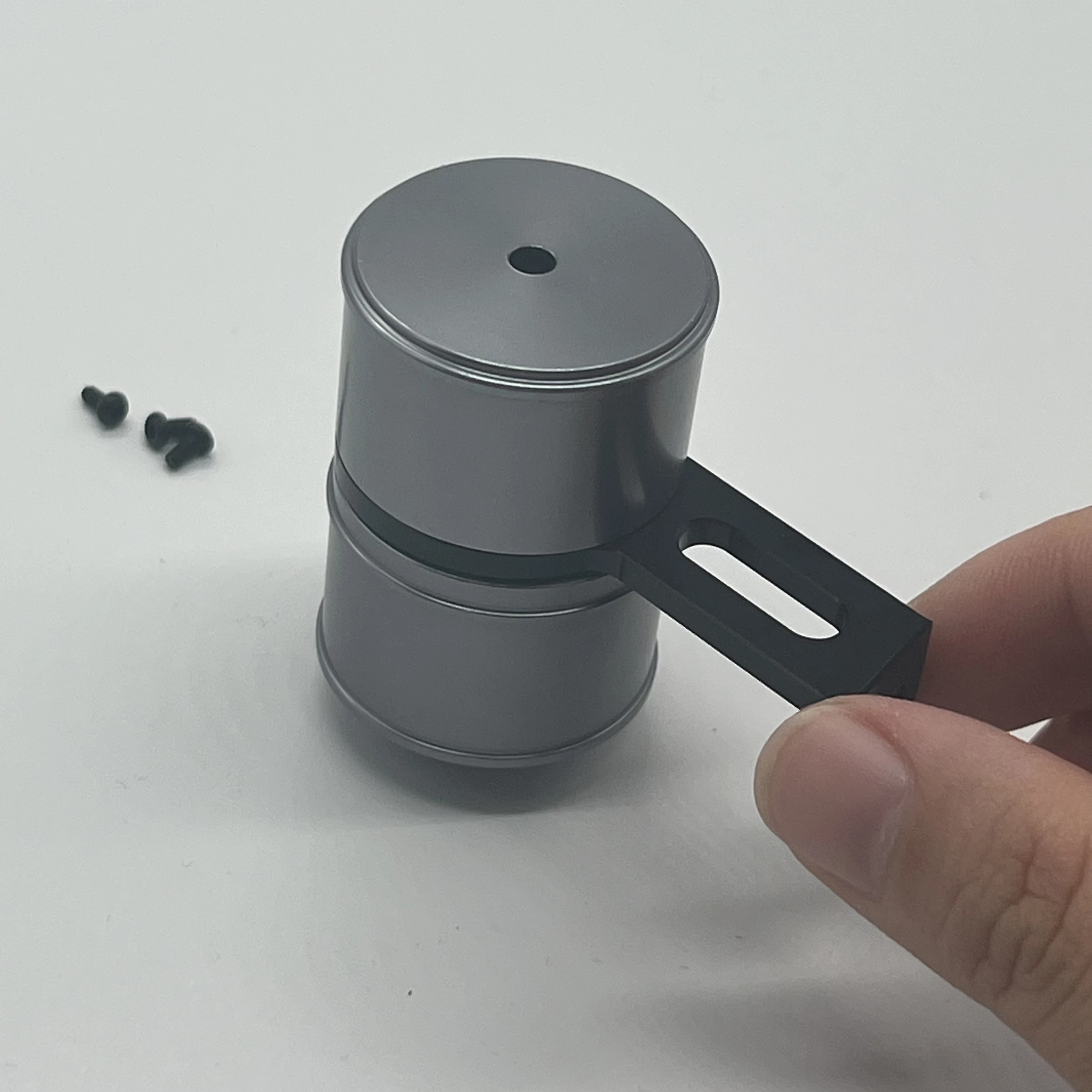 1/14 Simulazione di Metallo Serbatoio Aria Filtro Fascio Decorazione filtro aria Per Tamiya Lesu Per Scania Man Actros Volvo Parti di Automobili