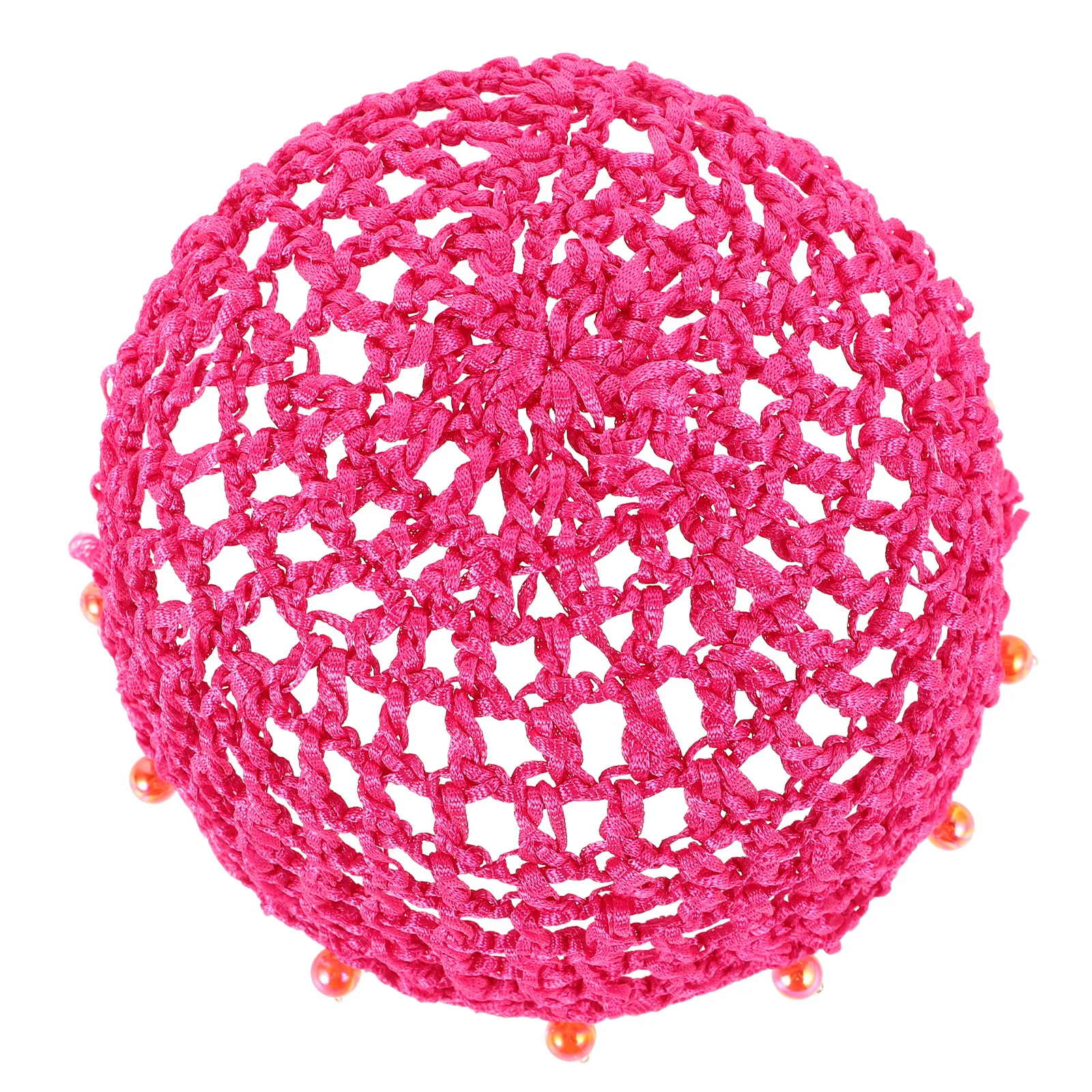 

Crochet Headscarf For Women Handmade French Design Hollow Knit Breathable Turban Boho Style Knitted Hair Accessory