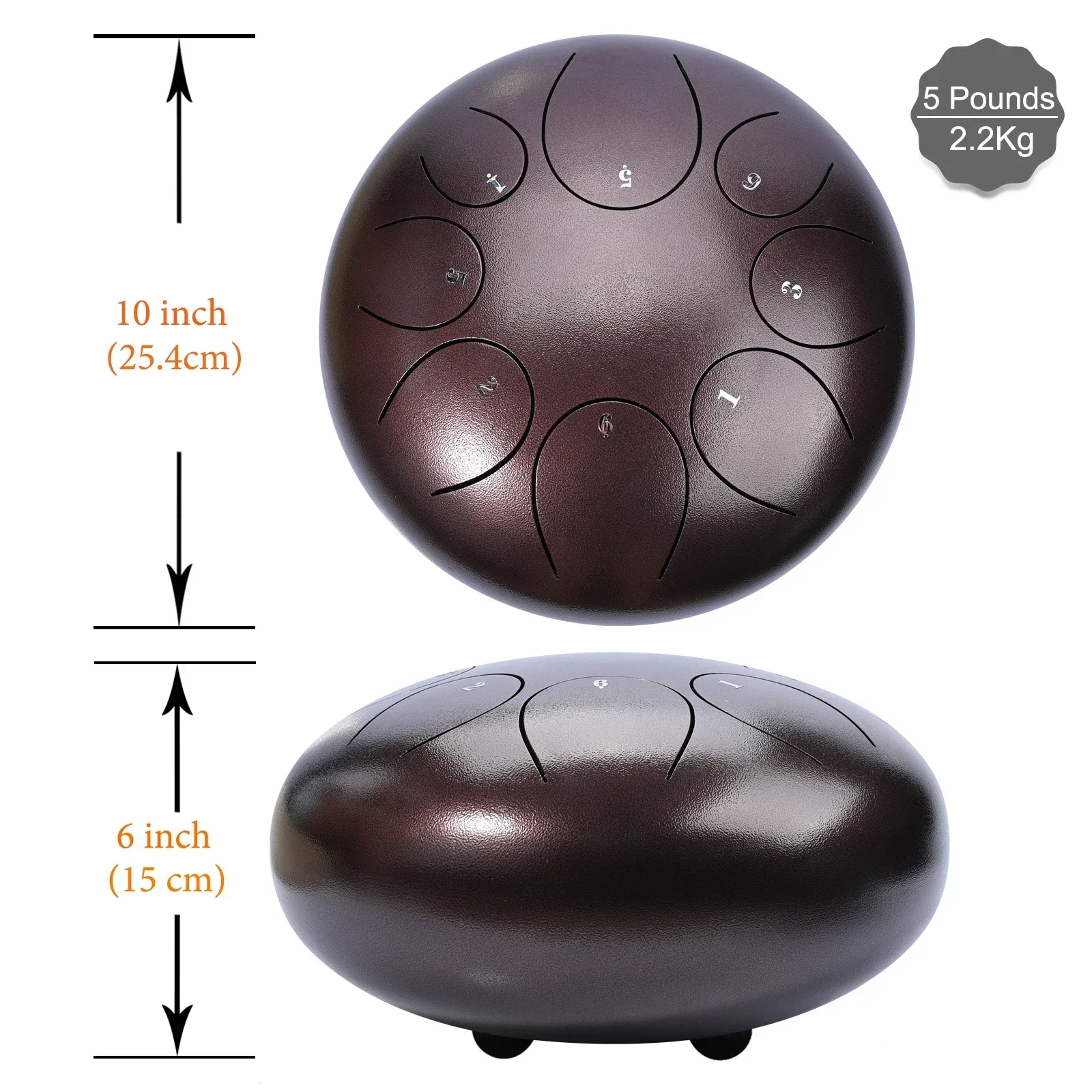 

SUCCESS Stainless Steel Medical Instruments Handpan Drum Sound Therapy Chakra Steel Tongue Drum