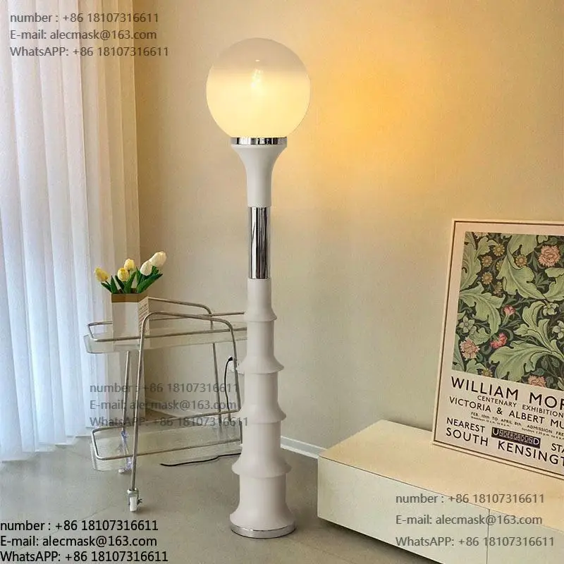

Medieval simple living room floor lamp cream wind high value bedroom floor lamp