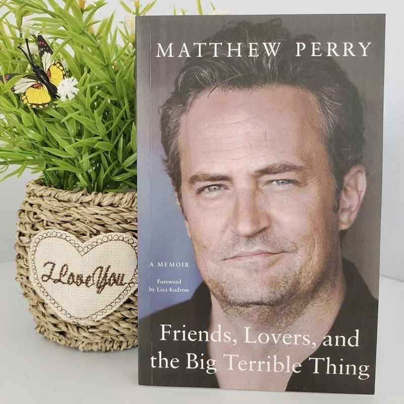 

Любители друзей и большая ужасная вещь Метью Перри Английские книги Livros Libros