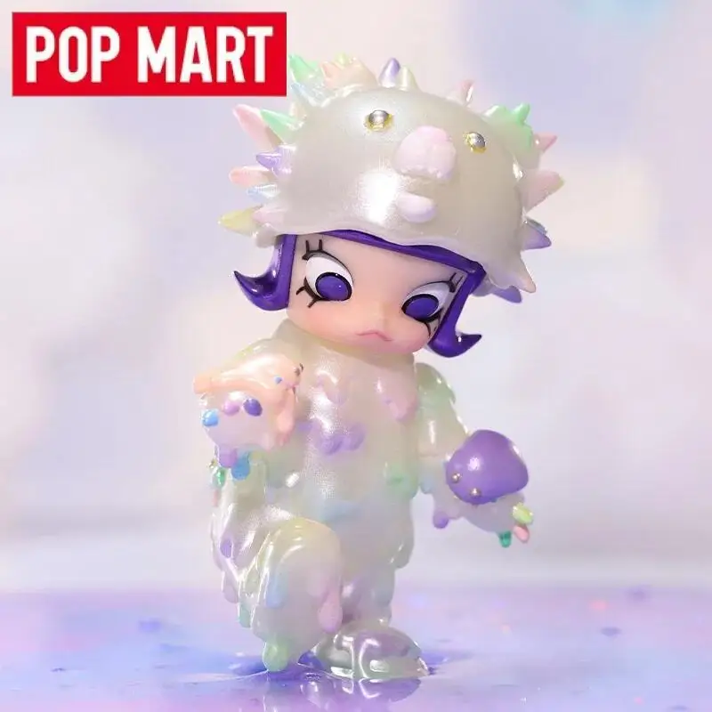 POP MART Molly X Instinctoy Erosion Molly Costume Series Blind Box Toys Mystery Box Mistery Caixa Action Figure Cute Model Gift