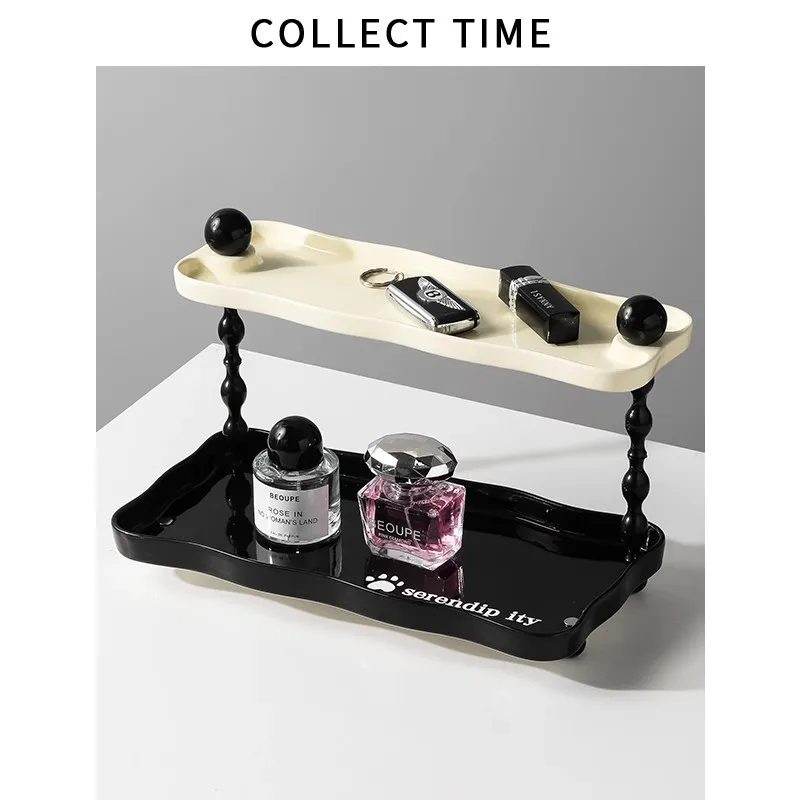 Simple Style Bathroom Washstand Storage Rack Perfume For The Dresser The Cup Artistic Originality Individuality Decoration Tray