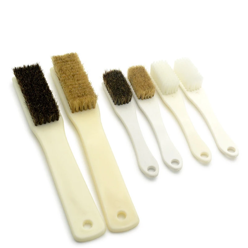 

1pc 17mm Pig Bristles Brush For Clean And Maintain Walnuts Olive Stones Antiques DIY Tools Bristle Small Plate Brush Wenwan Tool