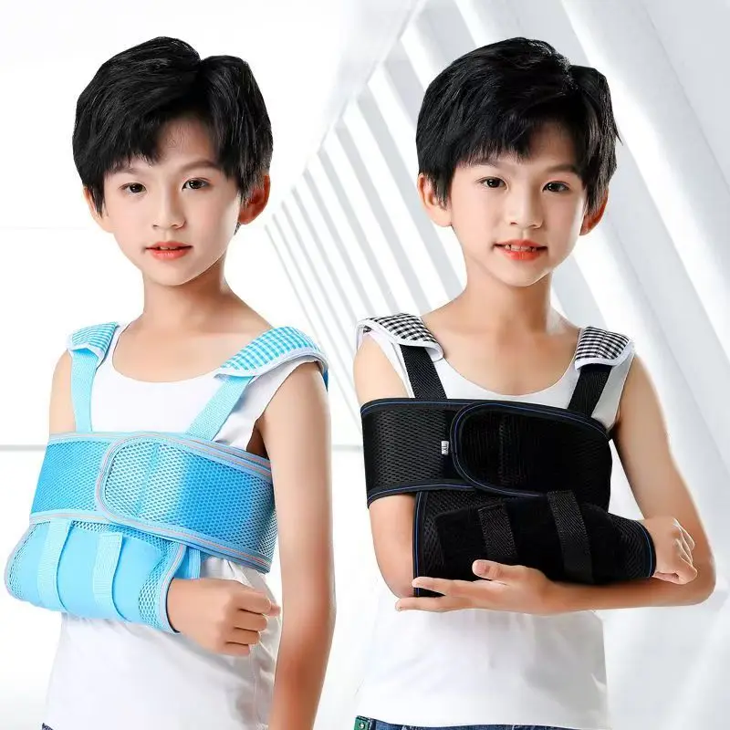 Children'S Forearm Sling Breathable Wrist Fracture Fixation Strap Shoulder Dislocation Support Brace