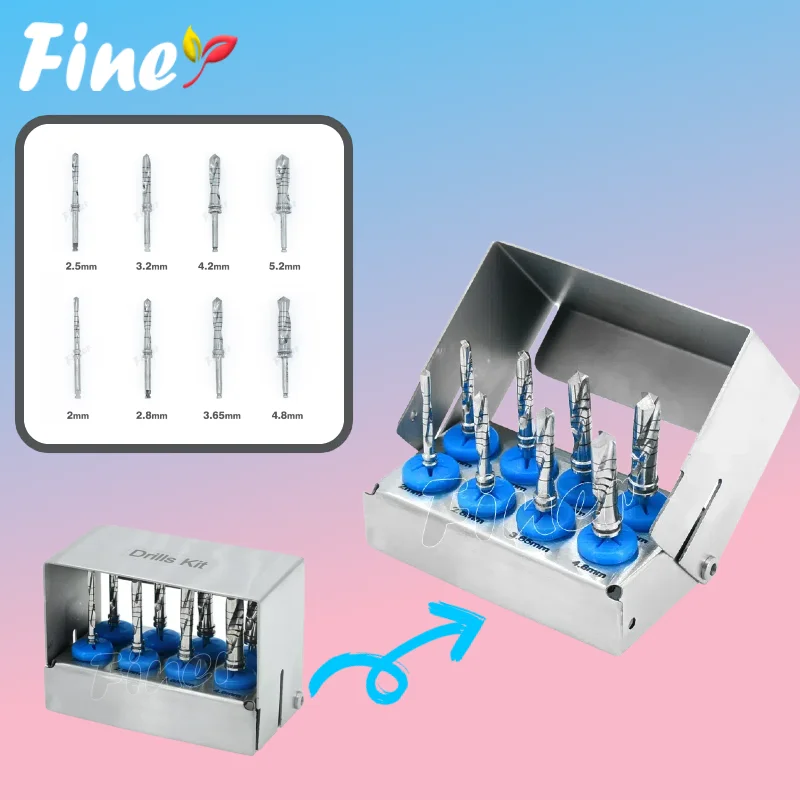 

Finer Dental Implant Drills Maxillary Sinus Lift Surgical Implant System Burs Dental Tools Dental Implant Drill