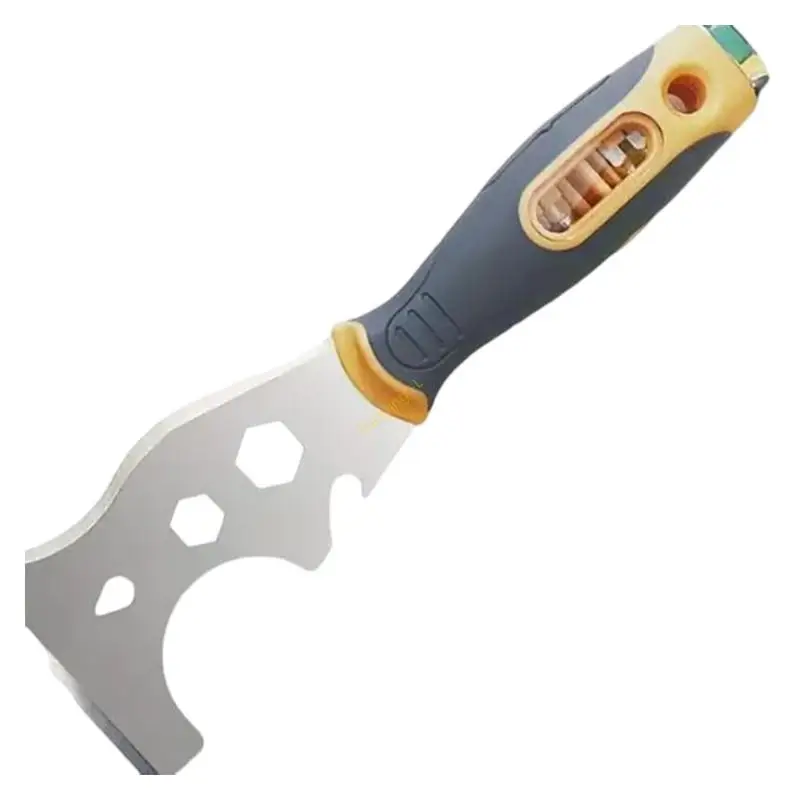 

16 Function Scraper Stainless Steel Material Compact Body 300g Weight Repair Tool Set