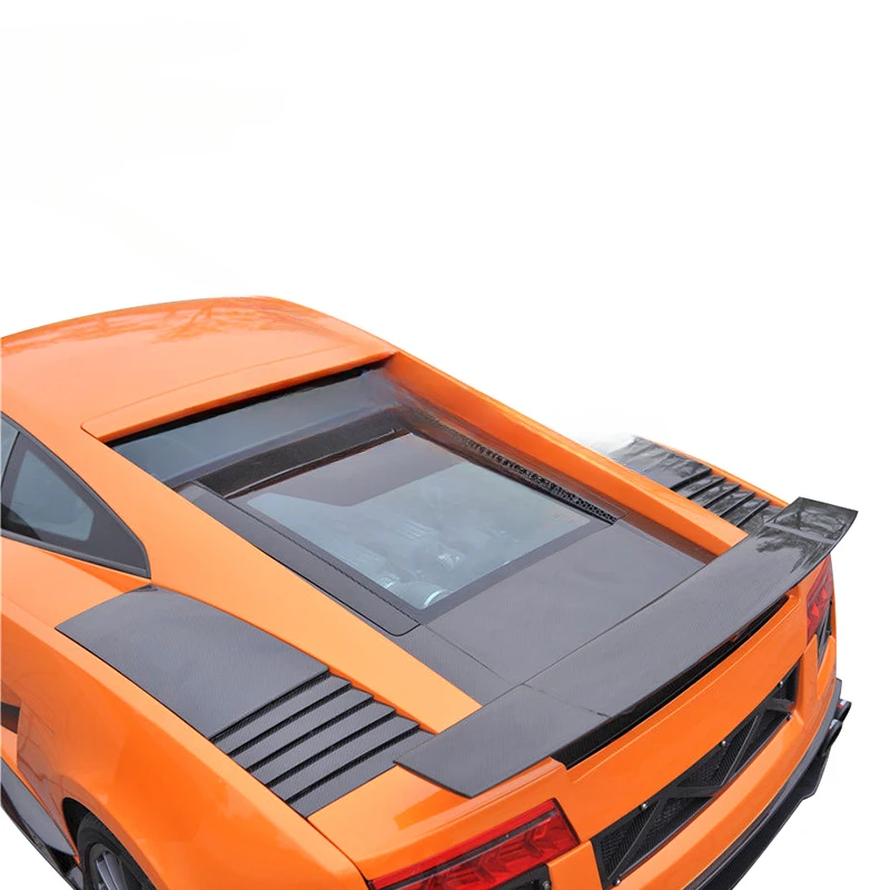 For Lambo Gallardo lp550 lp560 engine cover hood glass carbon materialcustom