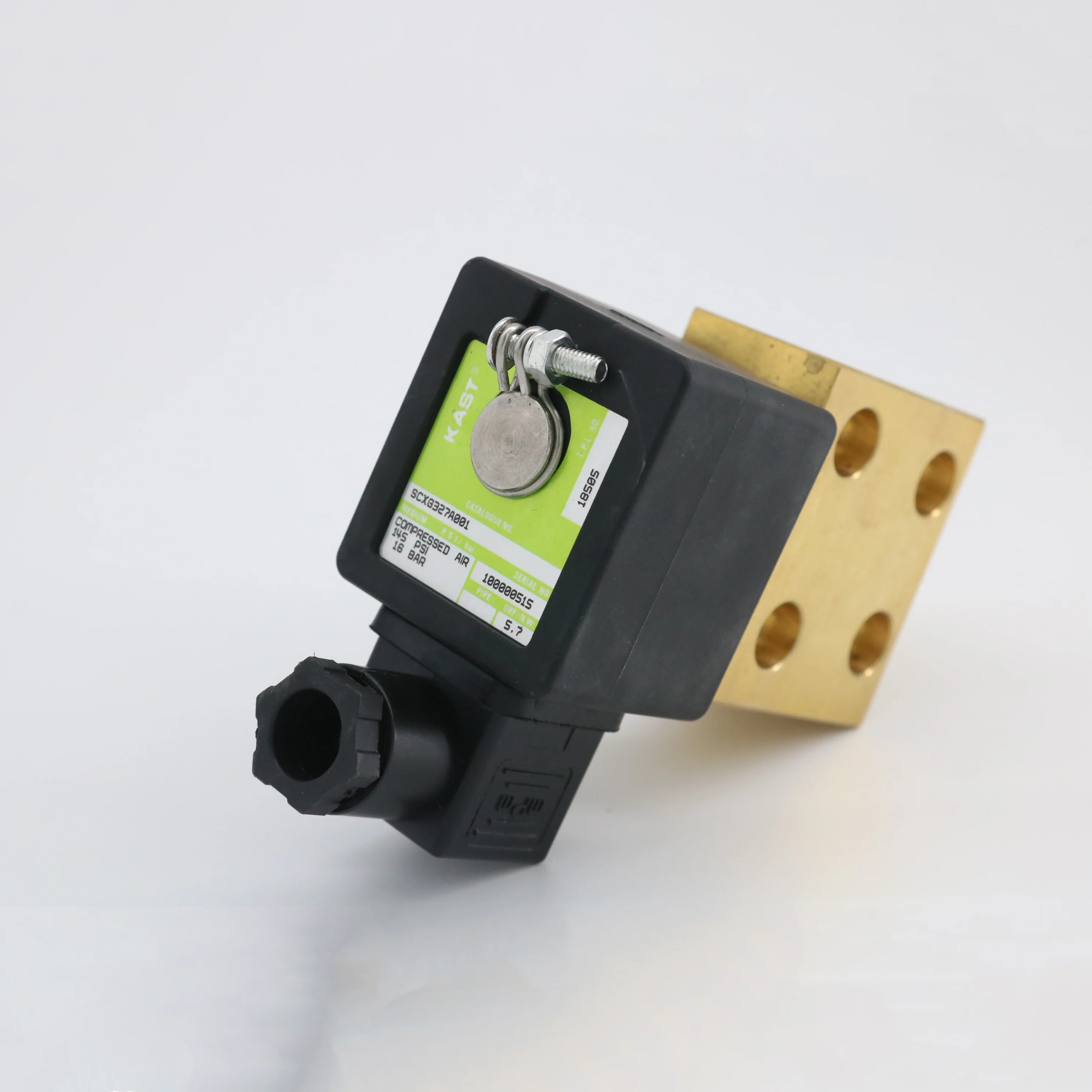 Suku Cadang Kompresor Udara TLF 1089059024 Katup Pembuangan Katup Blow Off Inch 110v dengan Katup Solenoid