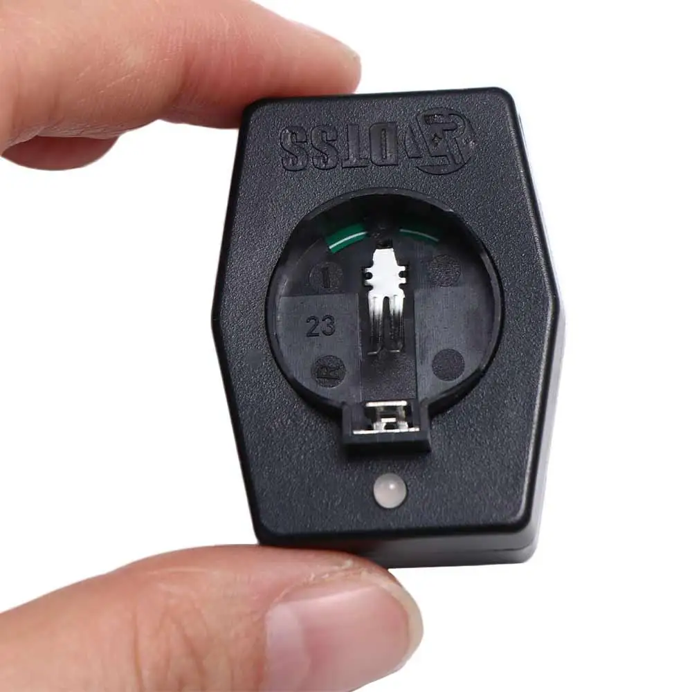 Type-C Port Button Battery Charger Intelligent Charging Lightweight Lithium Coin Charger Mini with Light