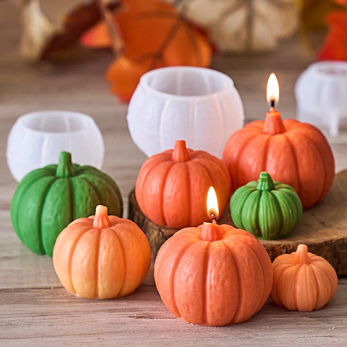 Halloween Kürbis Kerze Silikon – Soap Making Gifts Bewertung und Preis