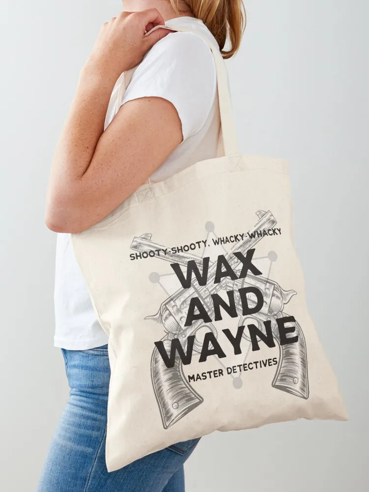 Wax and Wayne Tote Bag shopping cart bags Women's shopping bag shopper bags for women Cloth bags
