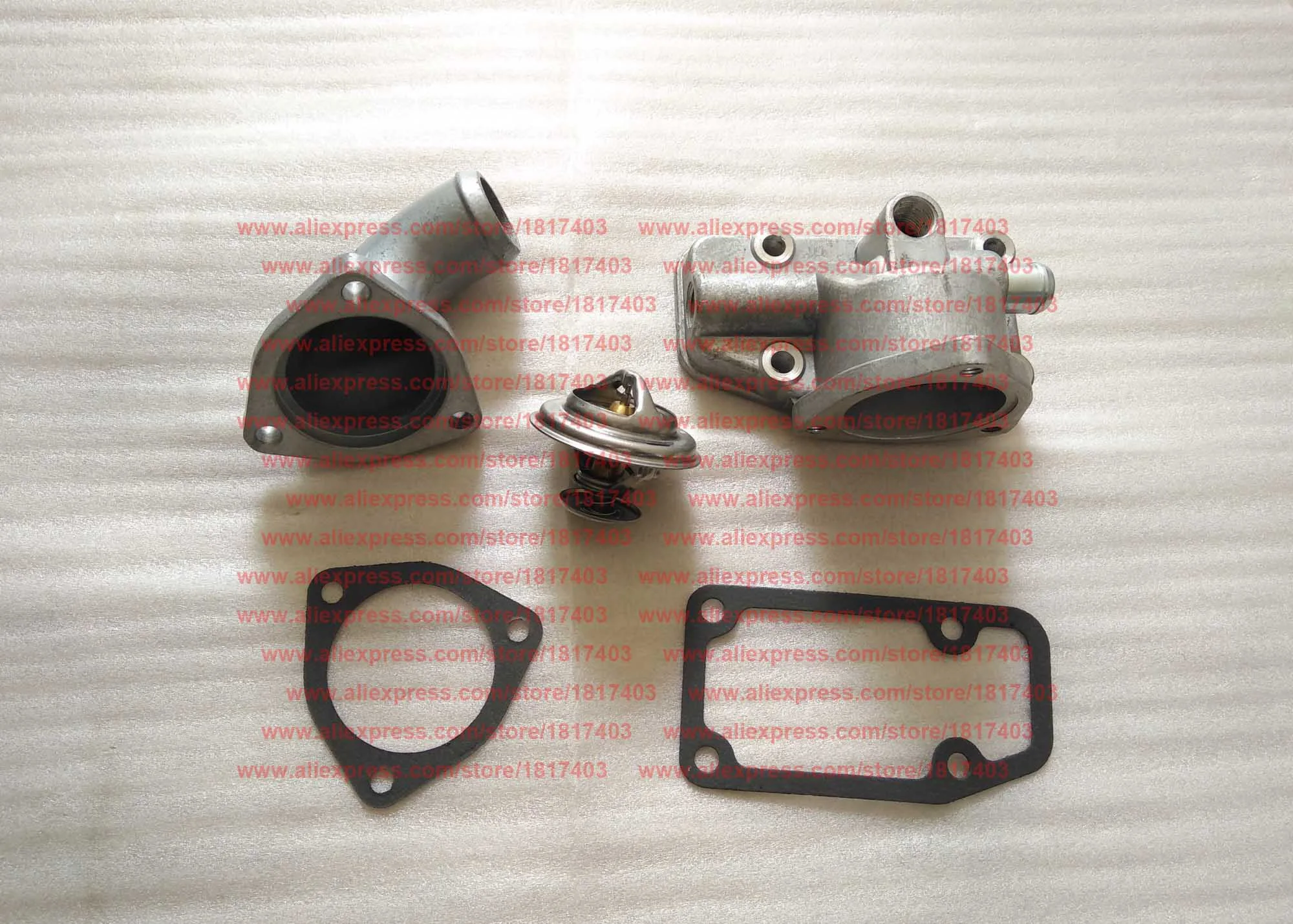 xinchai 490B-43001 Thermostat cover + 490B-43101 Thermostat housing + 490B-43002 Thermosta