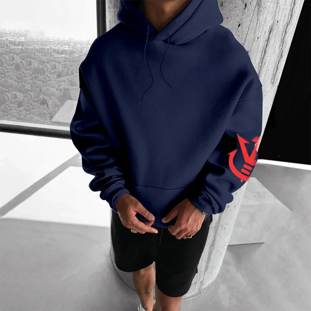 드래곤 볼 부모-자식 의류 가을, 겨울 일본 열혈 애니메이션 클래식 캐릭터 후드티 남성 및 여성용 탑