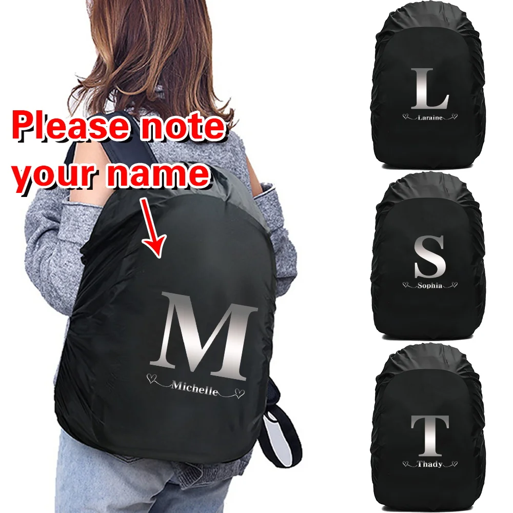 Personalized Customized Rain Cover 20-70L Camping Waterproof Foldable Protect Case Dust Portable Travel Cover Backpack Casing