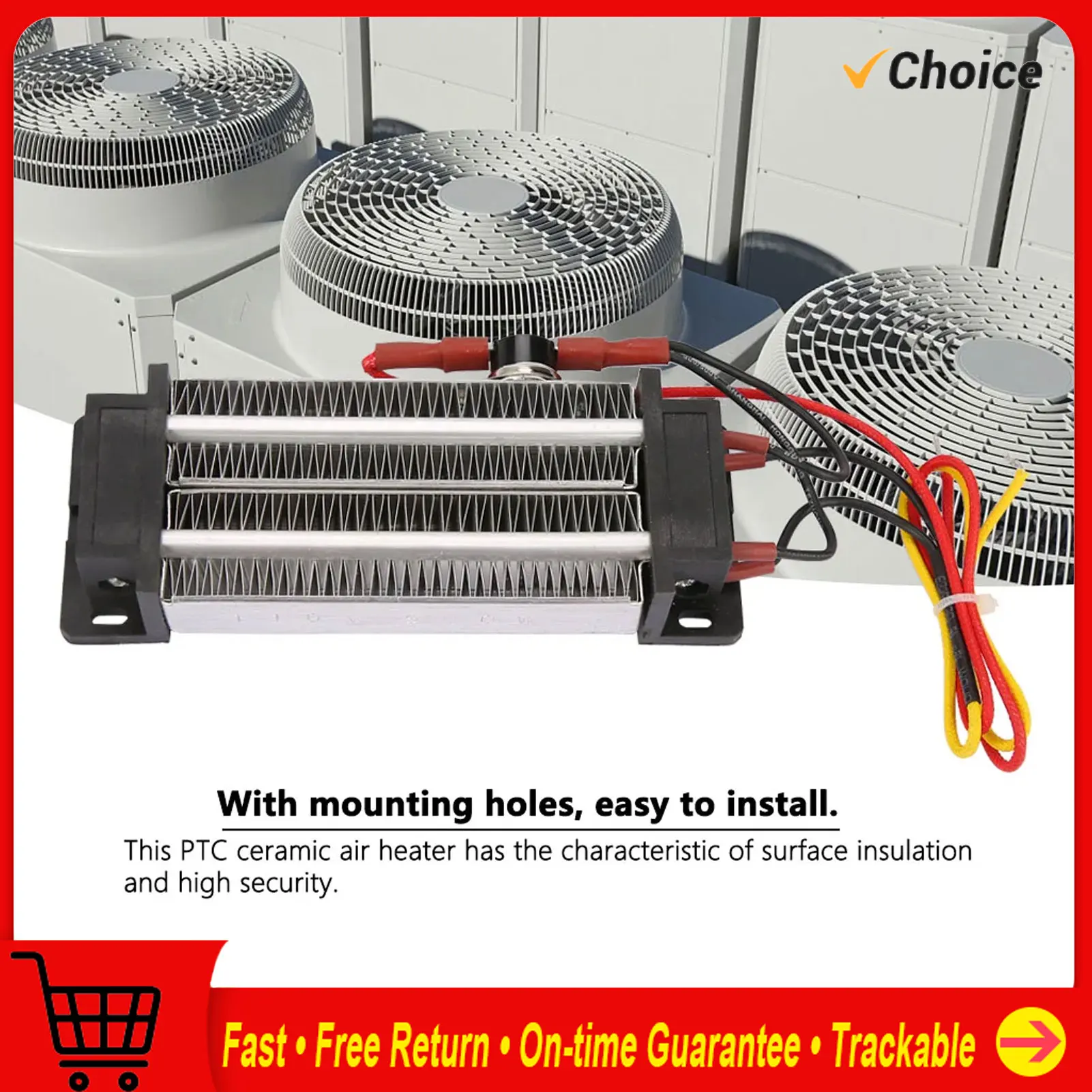 

Ceramic Air Heating Ceramic Air Heater PTC Ceramic Air Heater PTC Heating Ceramic Air Heater Thermostatic 500W