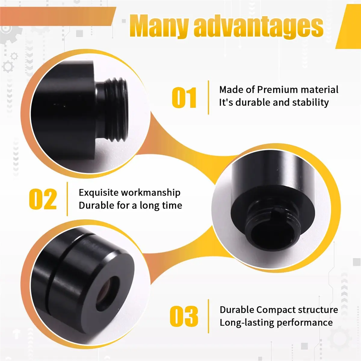 Nices Fiber Laser Collimating Lens FC Interface Fiber Collimating Lens Aspherical Fiber Collimator FC Lens