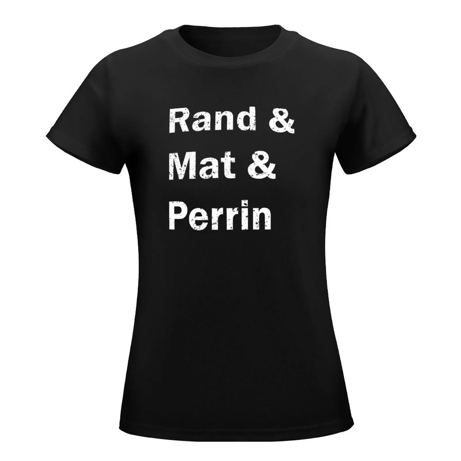 Rand and Mat and Perrin T-Shirt shirts graphic tees tops t-shirt dress for Women sexy