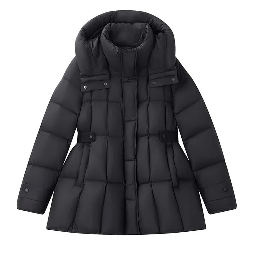 女性のフード付きコットンジャケット秋冬ファッションルーズ厚手暖かいパーカーカジュアルオールマッチ女性ダウンコットンコートアウター