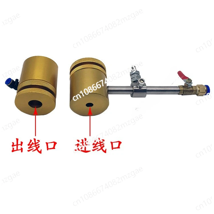 Extruder Aluminum anode Round hole water blower Blower nozzle Extruder Wire and cable Blower nozzle Blow drying