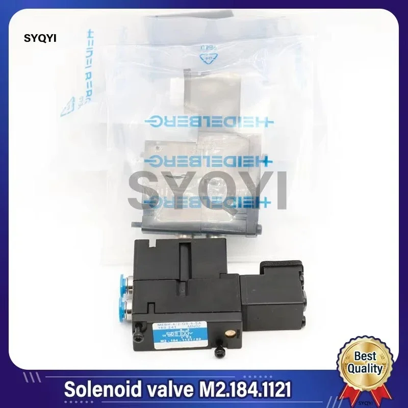 

1 Pcs Best Quality Heidelberg valve original Solenoid valve MEBH-4/2-QS-6-SA M2.184.1121/02 M2.184.1121