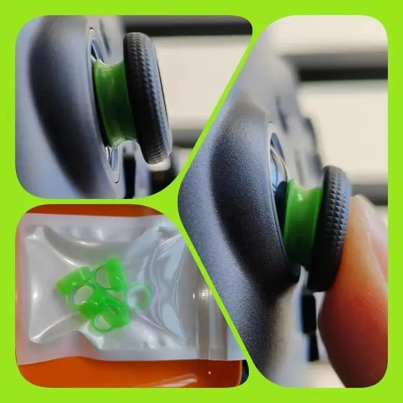 

8pcs Ring Cover Elastic Protective Rocker Rubber Ring For PS5/ for PS4/ for Switch PRO Joystick Silicone for Rog Ally