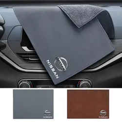 Car Washing Drying Rags Cleaning Tools Double-Sided Cloth For Nissan murano Navara Qashqai x-trail Patrol NV200 Car Accessories