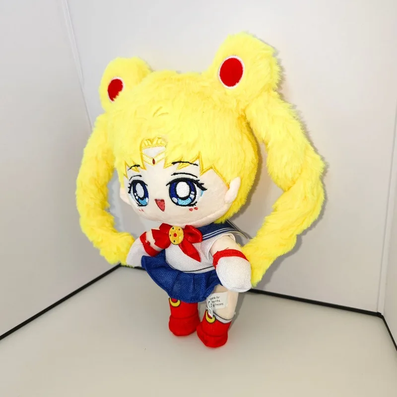 Peluche de 25 cm de la serie de anime Sailor Moon, personaje de dibujos animados, creatividad exquisita, suave al tacto.