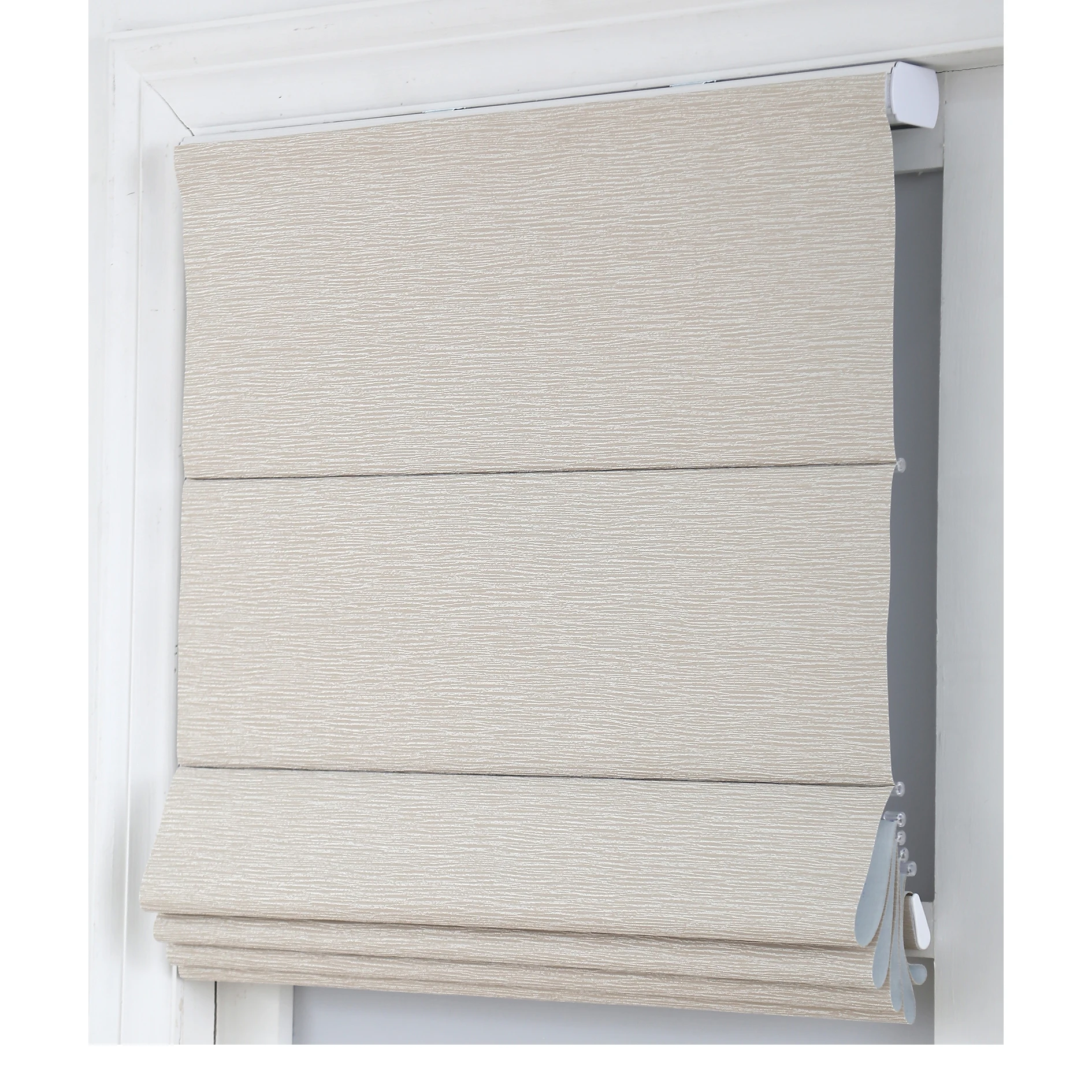 Certified High Quality Linen Electronic Blinds Customized Size Roman Roller Shades for Home Windows Easy Installation