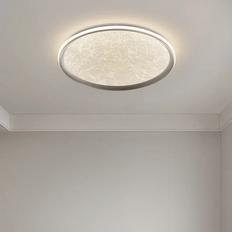 Italian minimalist bedroom ceiling light advanced sense modern minimalist ultra-thin full spectrum eye protection