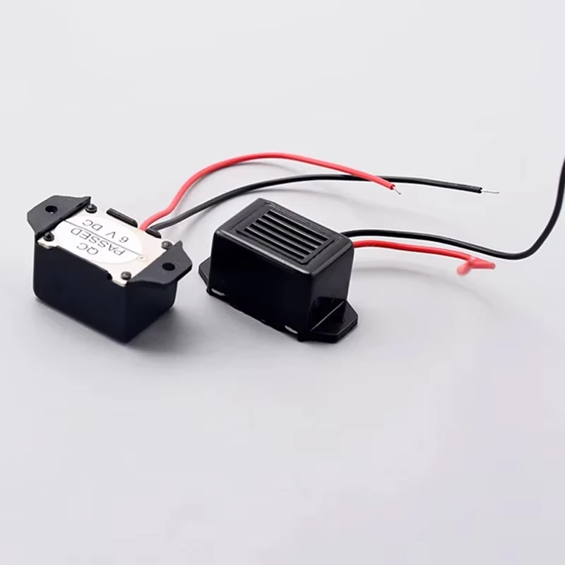 1 個アラームブザー 2315 DC 3V 6V 9V 12V 24V 90dB ミニ電子アラームブザー高デシベル振動アラーム音ライン長さ 10 センチメートル